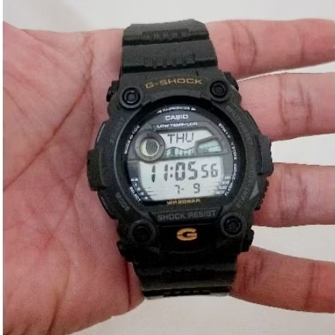 JAM TANGAN G-SHOCK DIGITAL SERI 7900G-7900-3 SECOND ORIGINAL