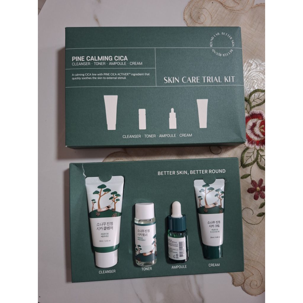 Round Lab Pine Calming Cica - Trial Kit
