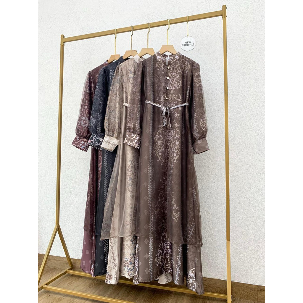 Gamis Kondangan pesta simple