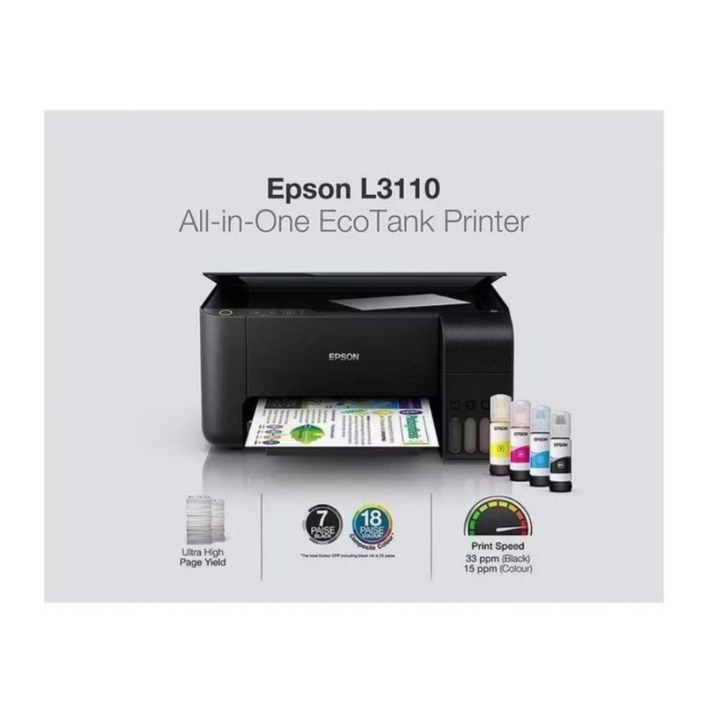 printer Epson L3110 Bekas Siap Pakai