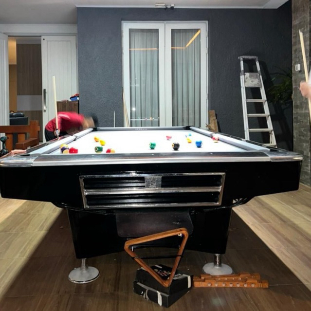 MEJA BILLIARD SECOND IMPORT BATU HITAMKAMI SELALU READY TANYAKAN STOCK YANG ADA MEJA BILLIAR MURREY 