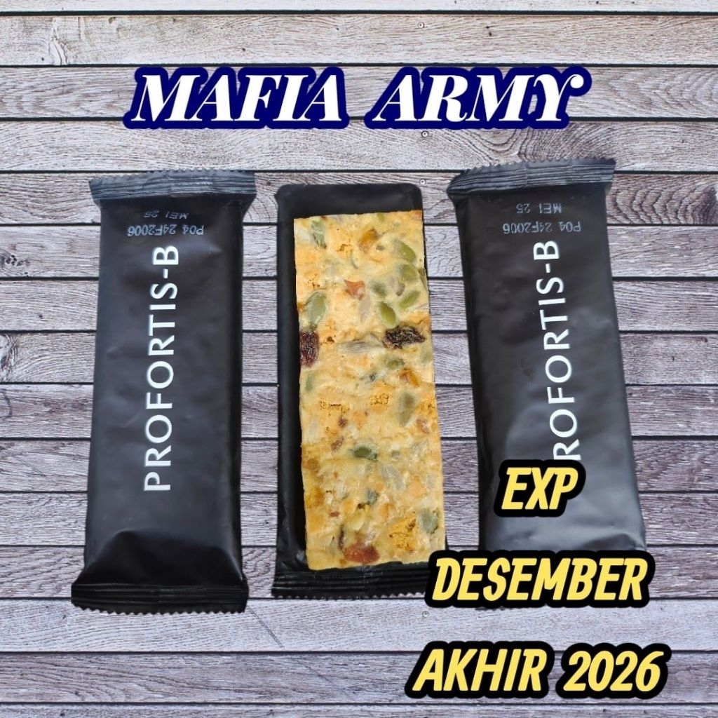 PROFORTIS -B TNI FITBAR BISKUIT RANSUM PROFORTIS - B FITBAR