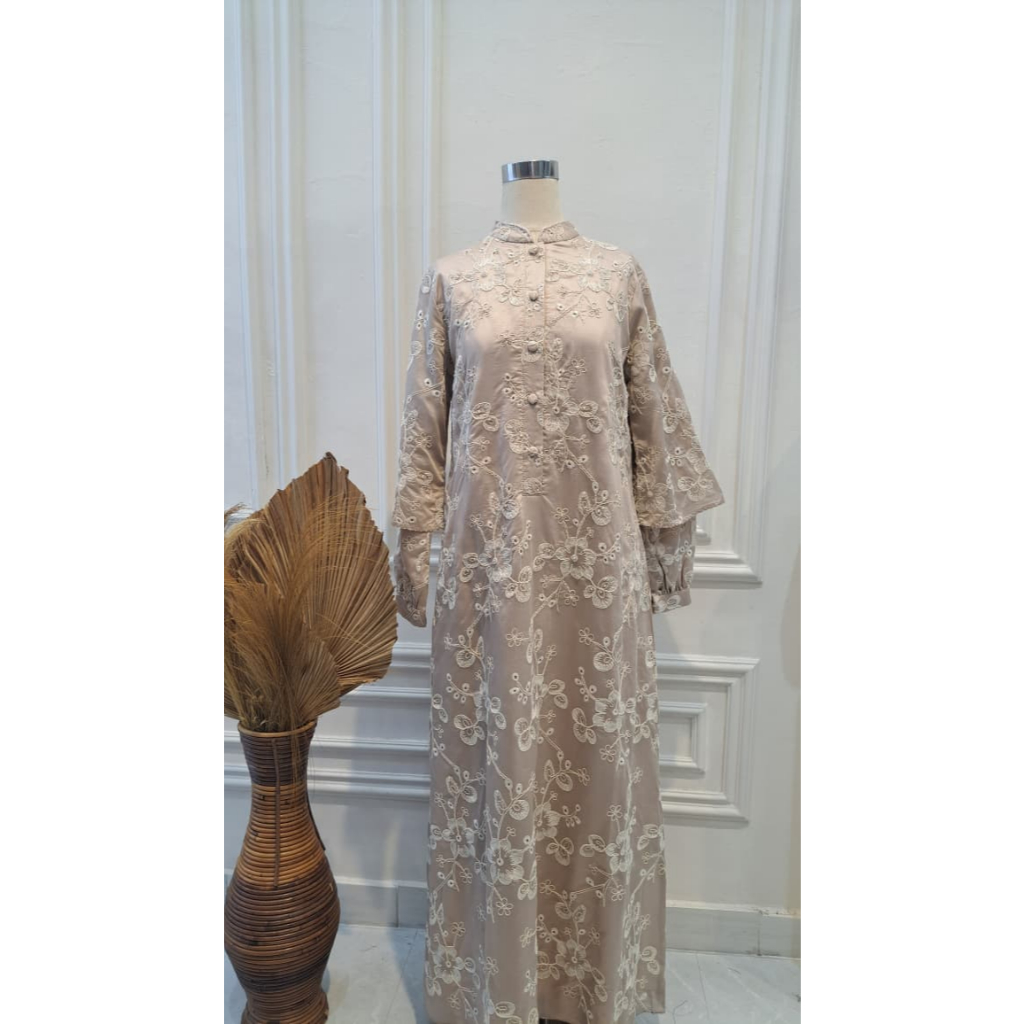 BINAR DRESS Gamis SO-425 Nesty Collection - Gamis Muslimah Wudhu Friendly, Dress Muslimah, Dress/Gam