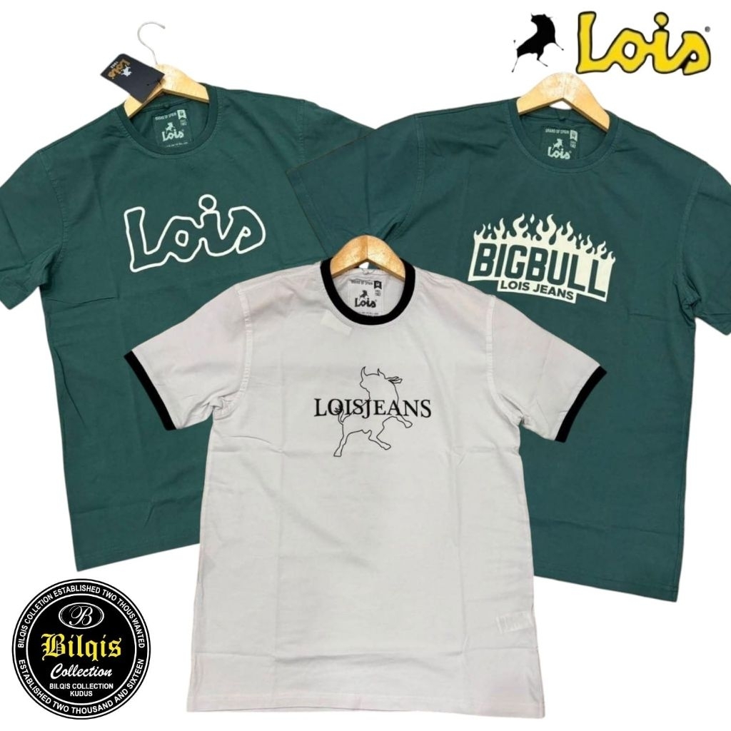 Kaos Lois Pria Original
