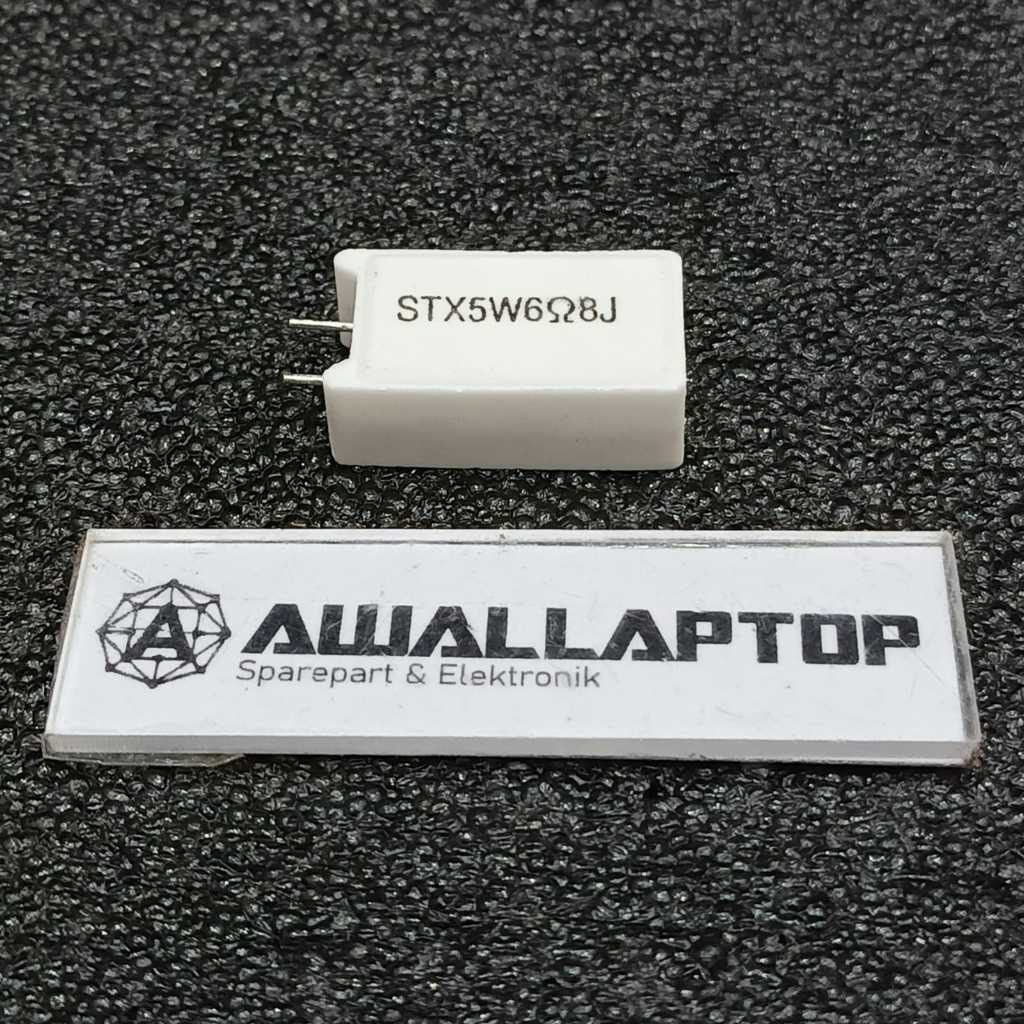 resistor nikelin kapur 5W 10W resistor vertikal vertical 1 ohm 6ohm