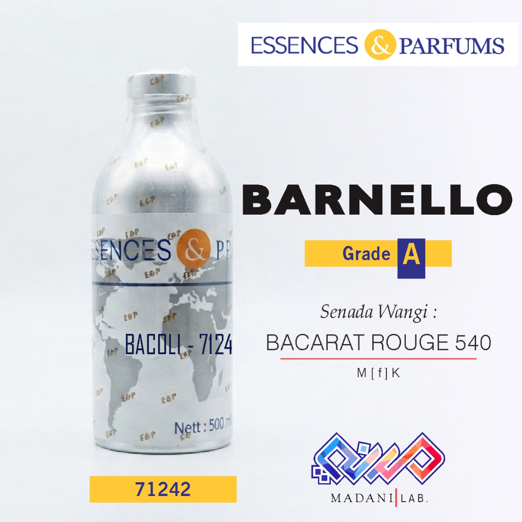 BARNELLO 71242 [A] Senada Parfum Bacarat Rouge 540 Essences & Parfums | 500gr Segel |