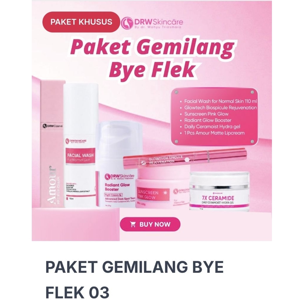 PAKET BYE FLEK DRW SKINCARE