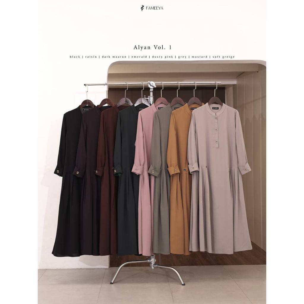 Abaya Gamis Alyan by Fameeya