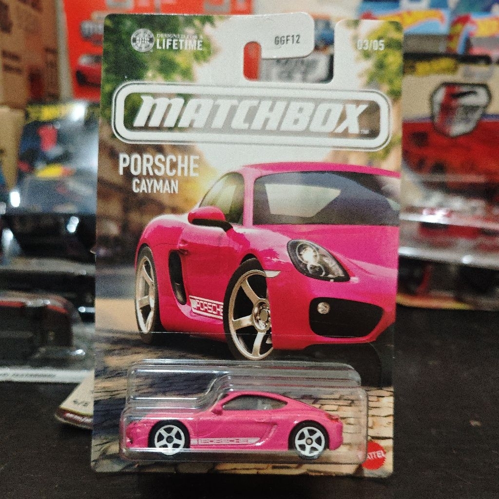Matchbox Porsche Cayman Pink