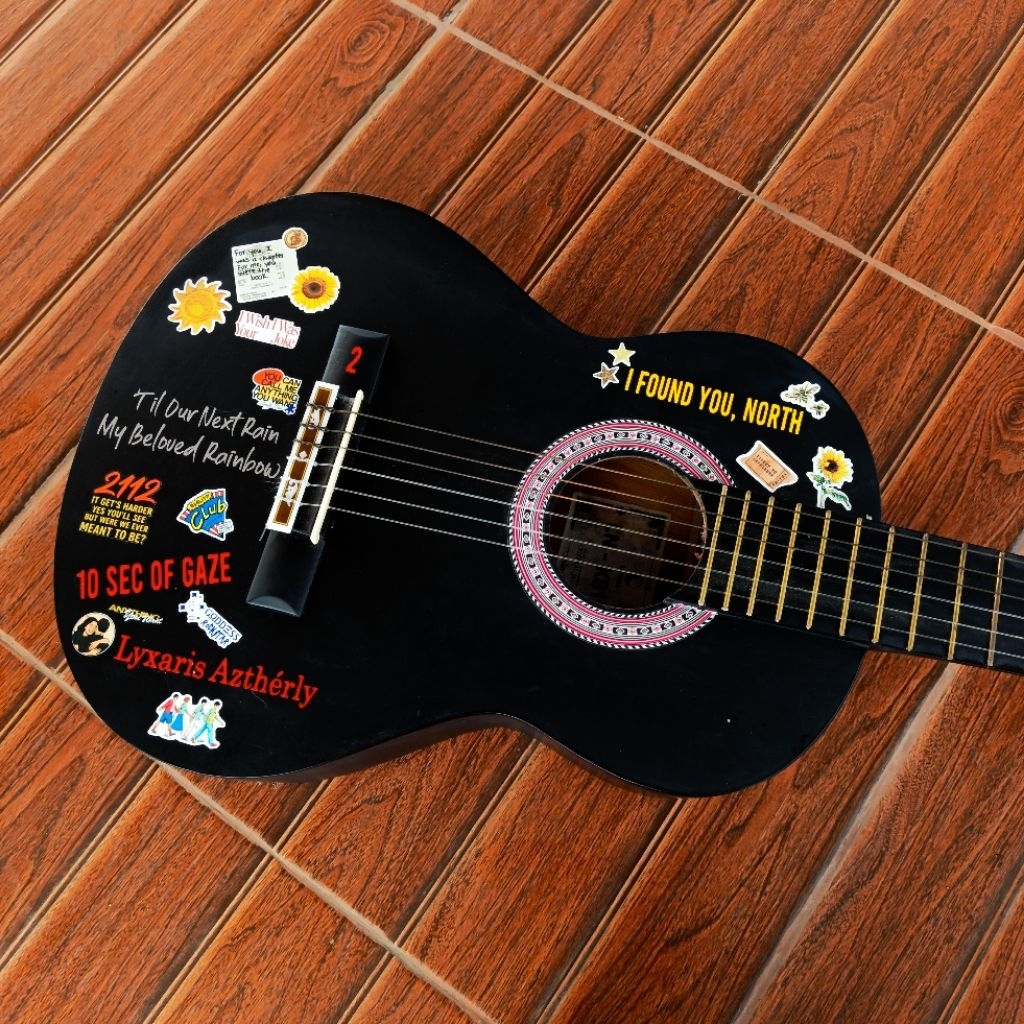 Second - Gitar Nylon Luna Mewah Klasik Akustik Murah