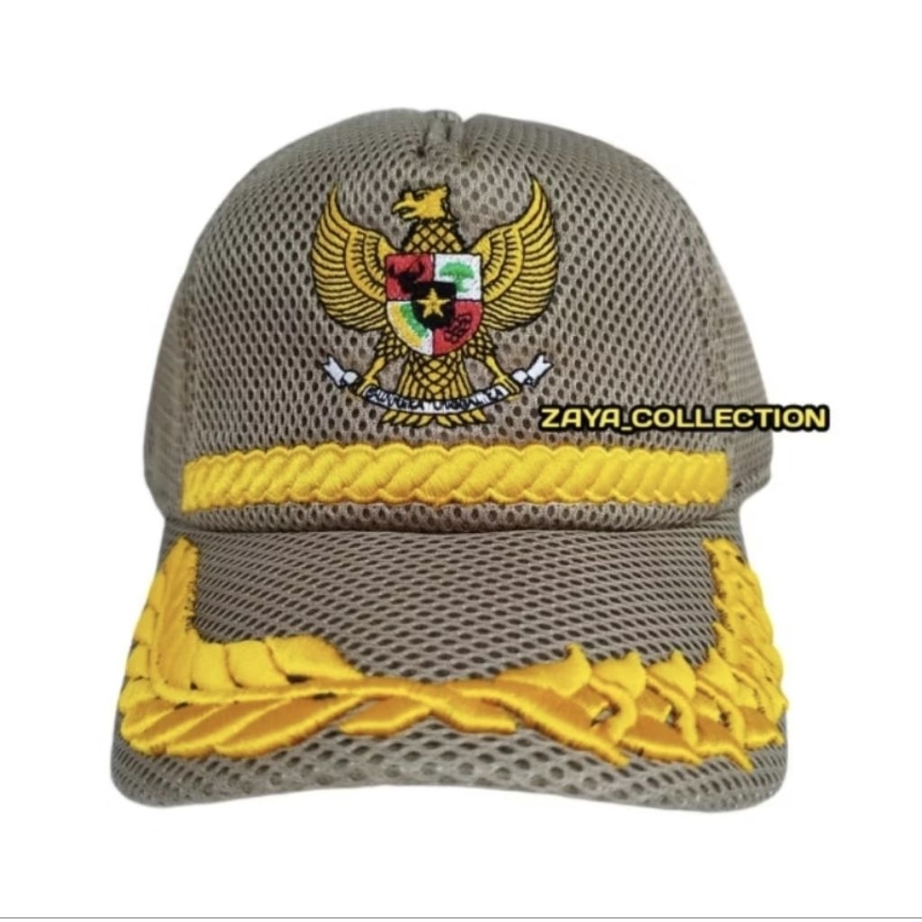 TOPI GARUDA LIST PADI KAPAS