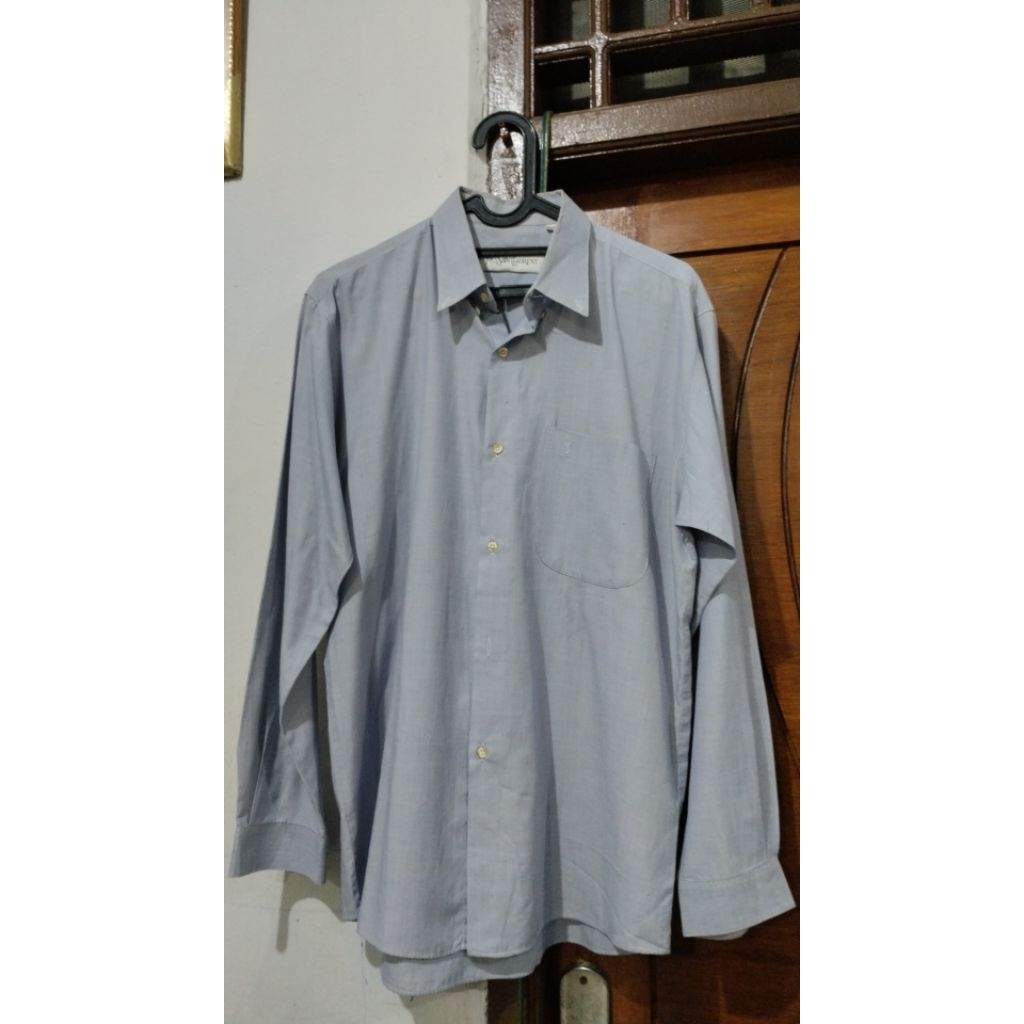 KEMEJA PRIA YVES SAINT LAURENT PRELOVED