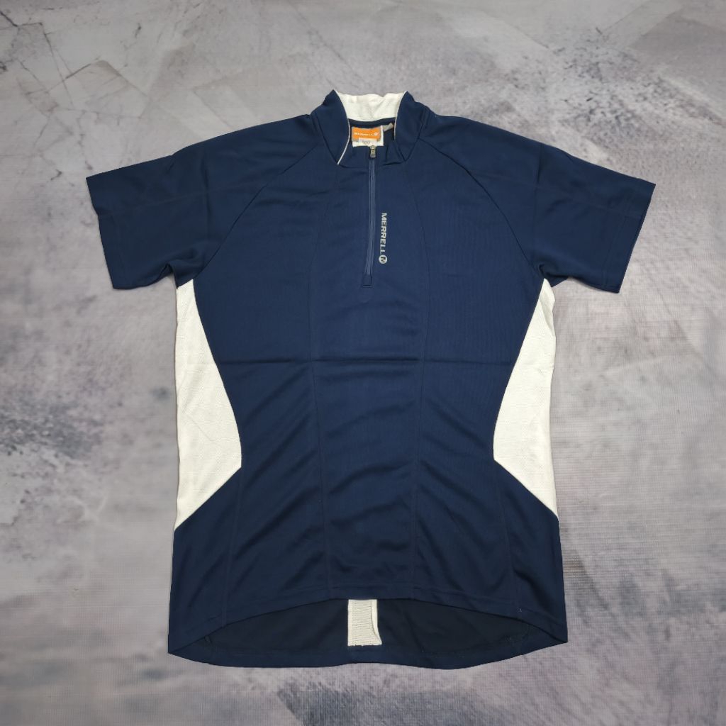 BASELAYER OUTDOOR HALFZIP MERRELL NAVY