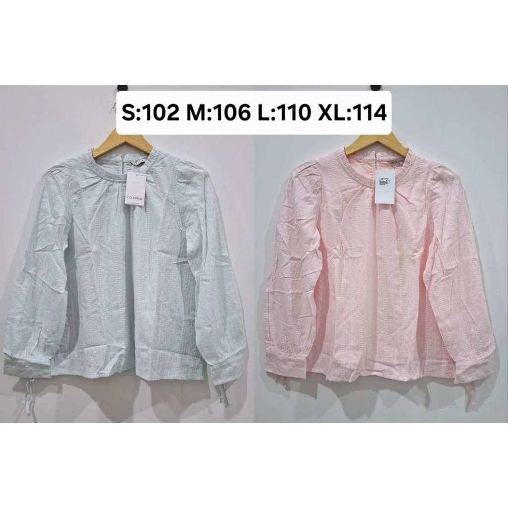 COLORBOX ATASAN WANITA BLOUSE LENGAN PANJANG