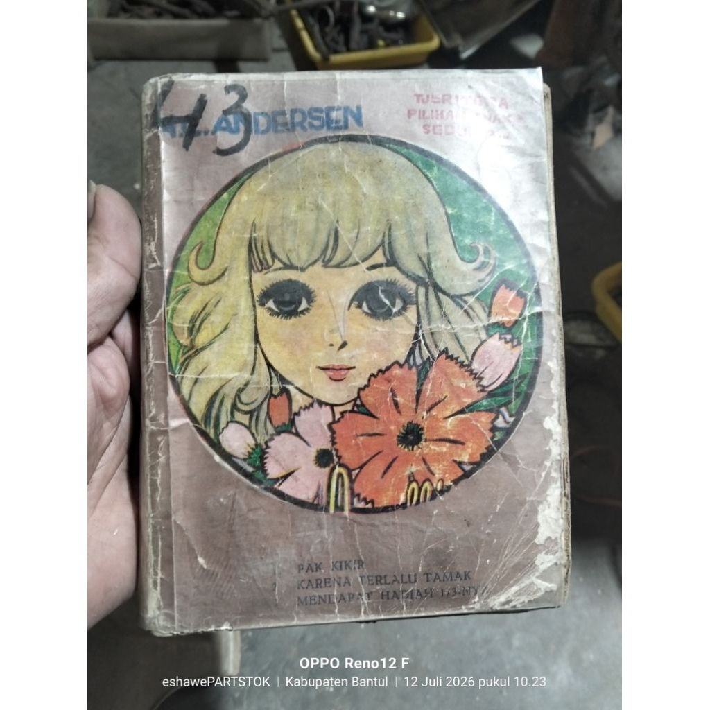 komik lawas hc Andersen PAK KIKIR
