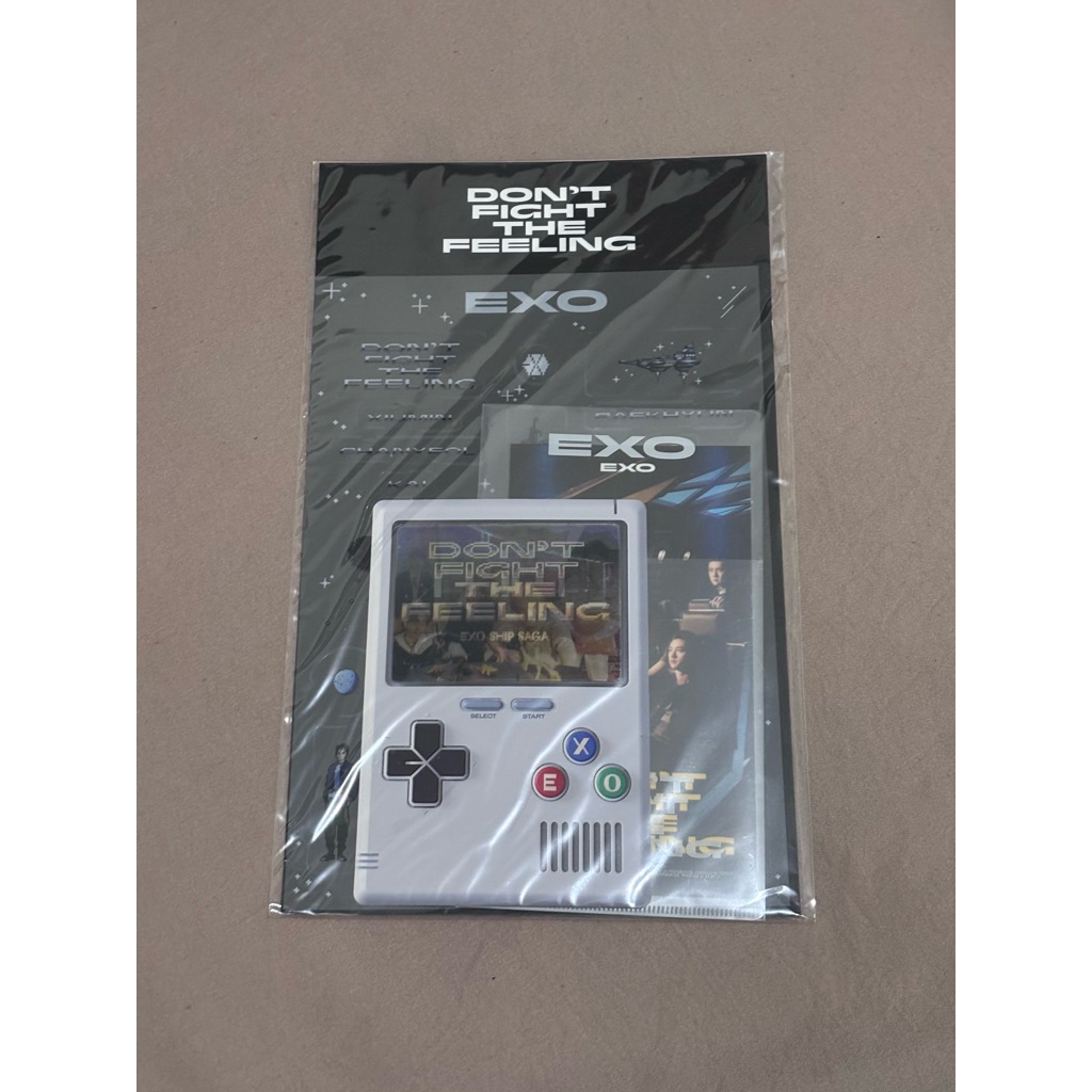 exo dftf ticket & deco sticker set no pc