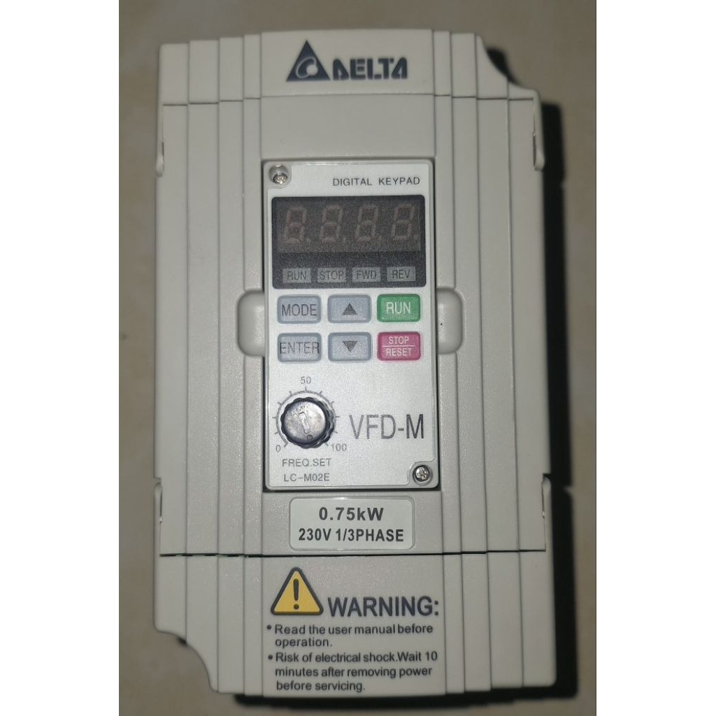 Inverter delta 1hp / 0,75kw - 220V