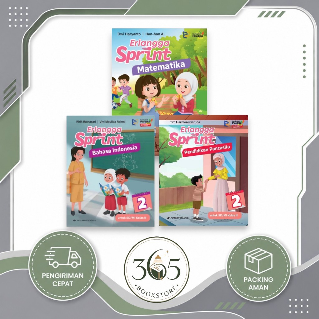 BUKU SPRINT MATEMATIKA REVISI - BUKU SPRINT BAHASA INDONESIA PEMBELAJARAN MENDALAM - BUKU SPRINT PEN