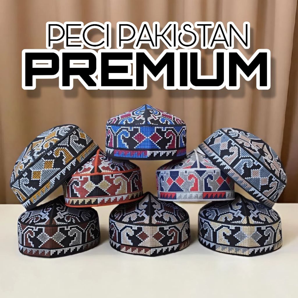 peci Pakistan model terbaru / peci temboro