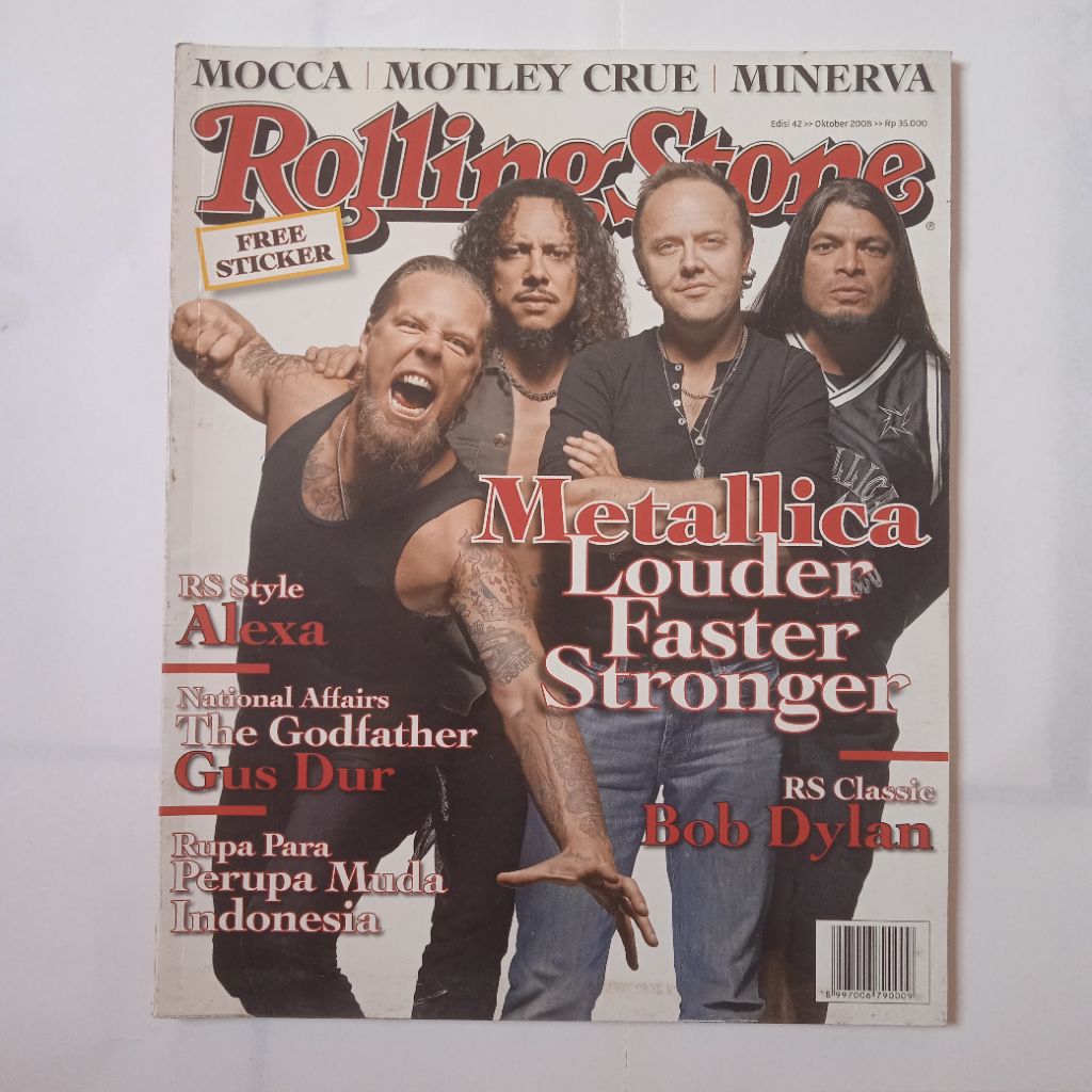Majalah Rolling Stone Indonesia Oktober 2008