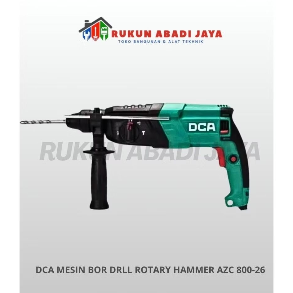 DCA Mesin Bor Drill Rotary Hammer AZC 800-26