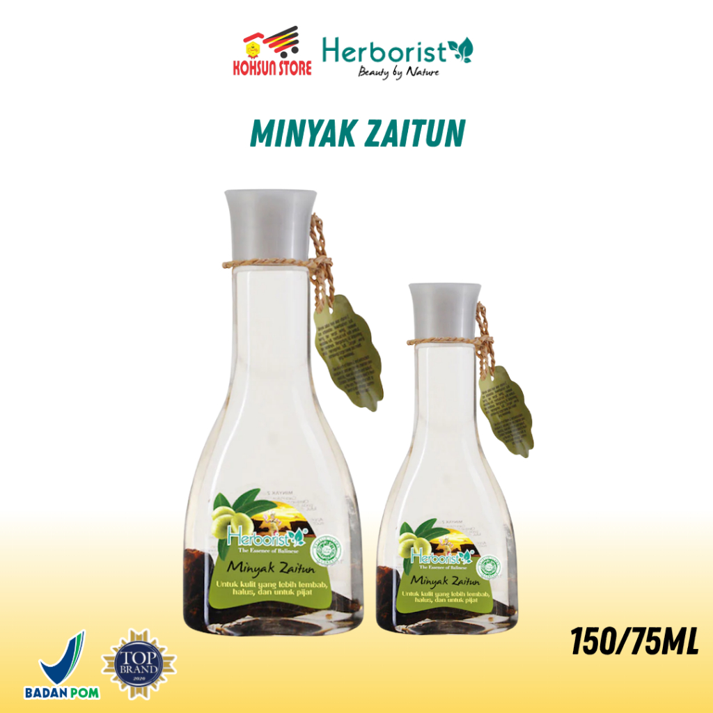 Herborist Minyak Zaitun - Minyak Pijat Herborist