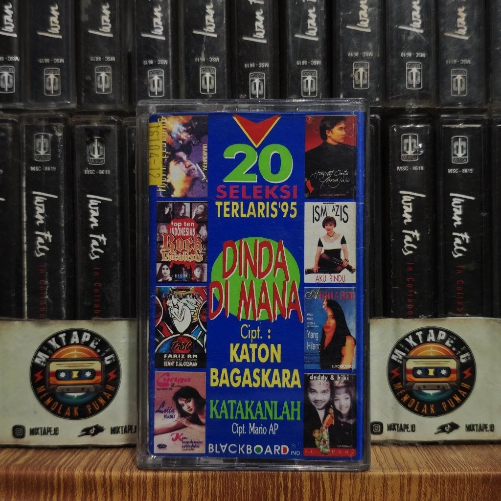 Kaset - 20 Seleksi Terlaris 95 - Kompilasi Indonesia - Katon Bagaskara, Fariz RM, Iwan Fals - Poppy 