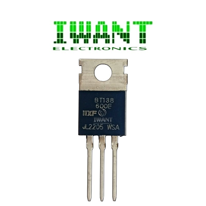BT138 BT138-600 TRIAC 12A 600V BT138 600 THYRISTOR BT138-600E