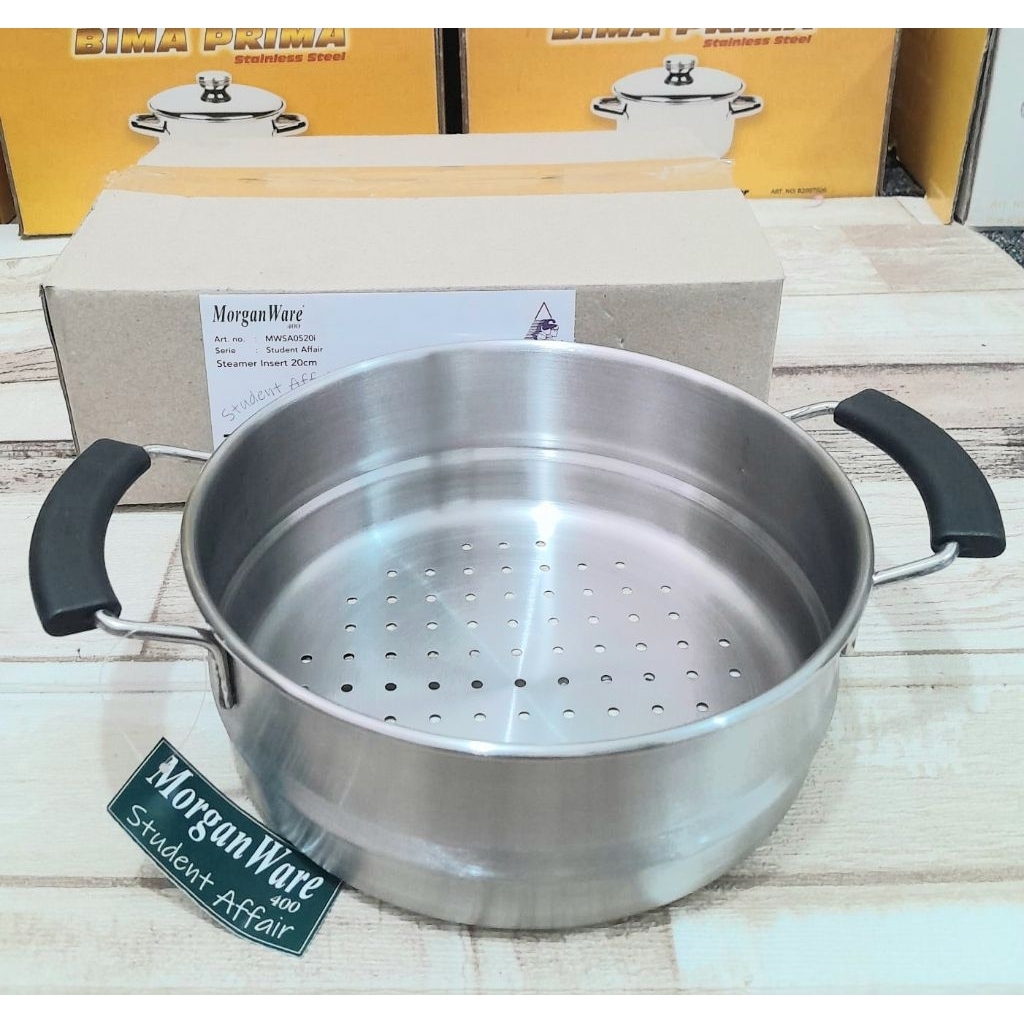 BIMA MORGAN WARE STEAMER INSERT ONLY 20CM ,STAIINLESS