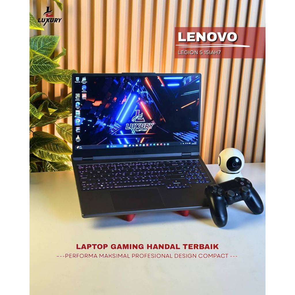 LAPTOP GAMING LENOVO LEGION 5 15IAH7 CORE I5 NVIDIA GEFORCE RTX 3050 SSD 512GB RAM 16GB BACKLIGHT RG