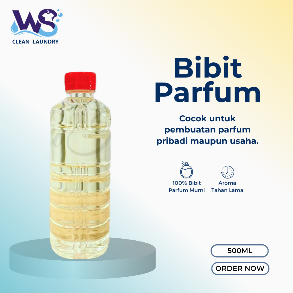 Bibit Parfum Murni 500ml - Bibit Parfum Pewangi Laundry Murni 500ml