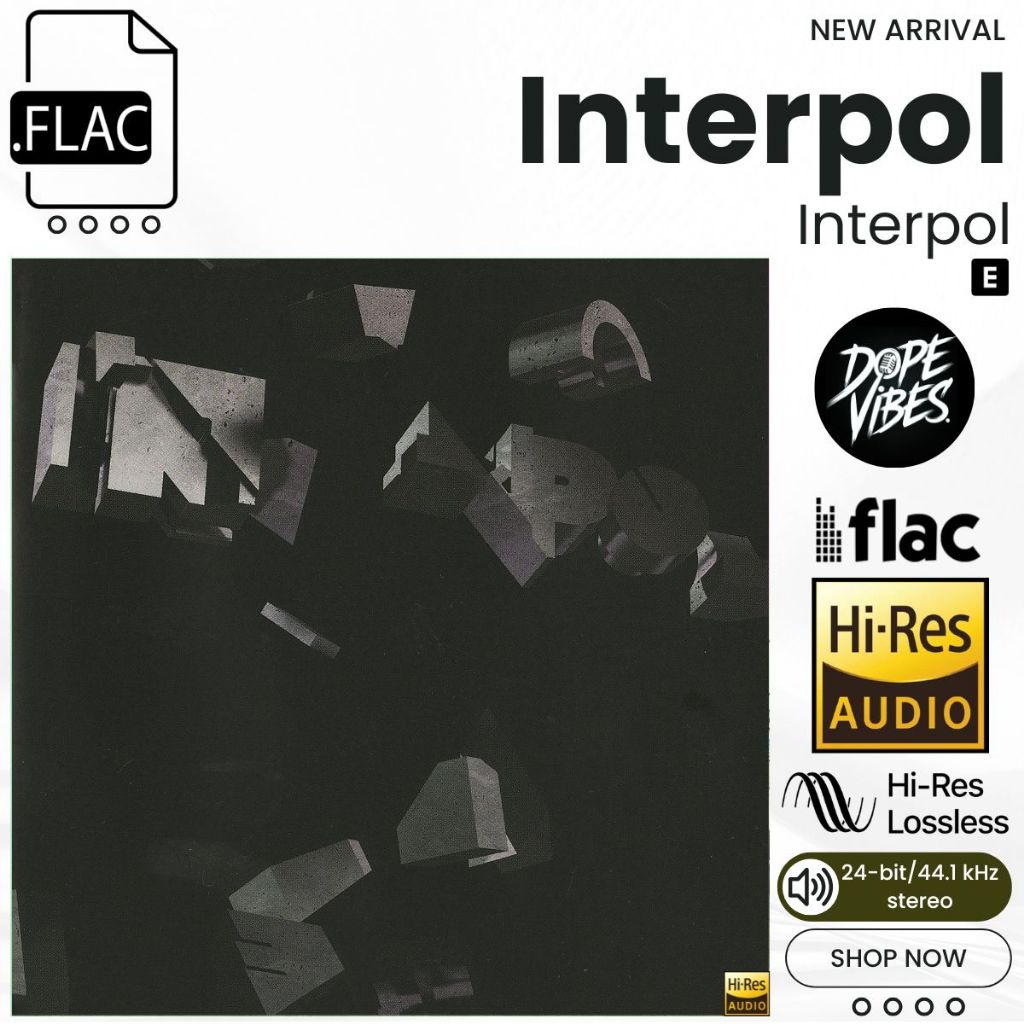 Interpol - Interpol (2010) FLAC Hi-Res Lossless 24-Bit/44.1 kHz