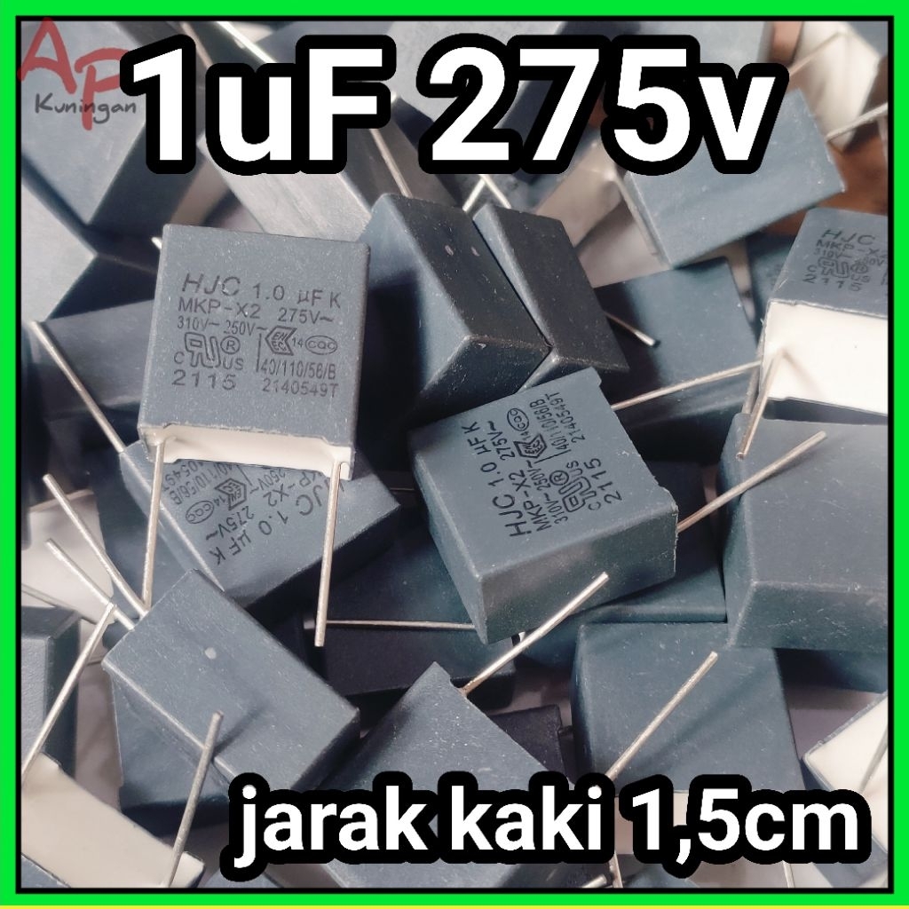 1uf 105 105j 1.0uf Mkp Mkm 275V 1 uf