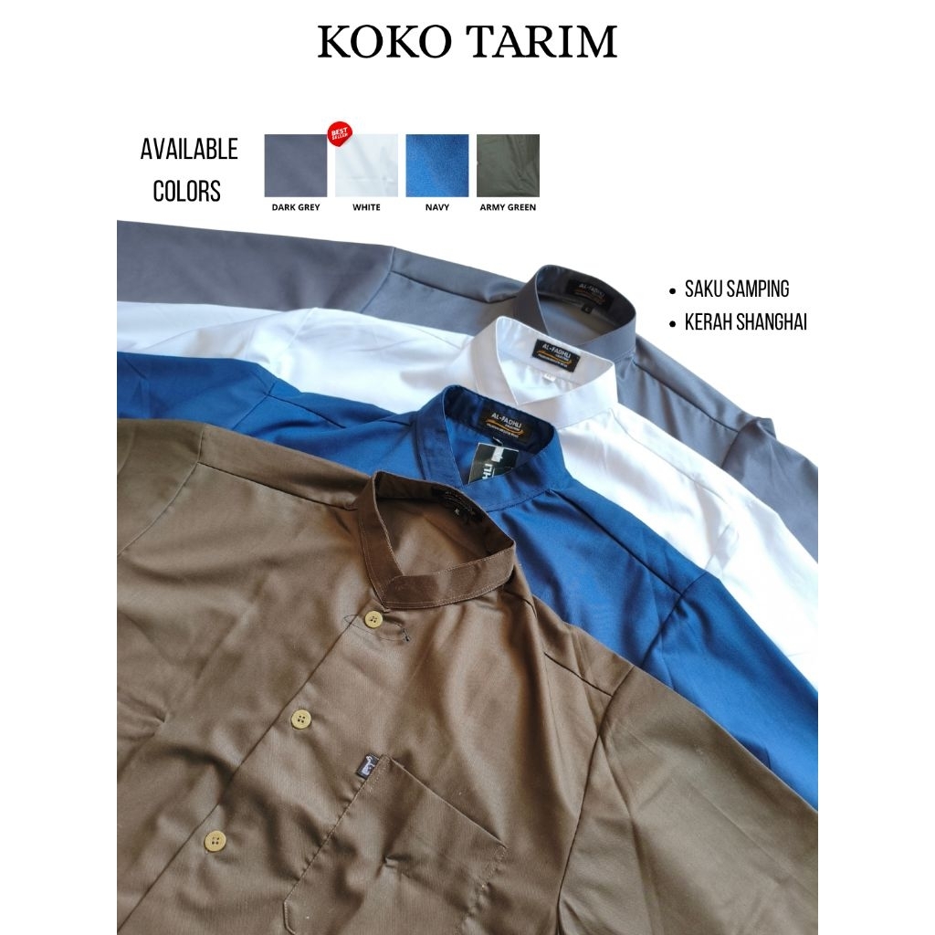 Koko tarim || baju koko putih