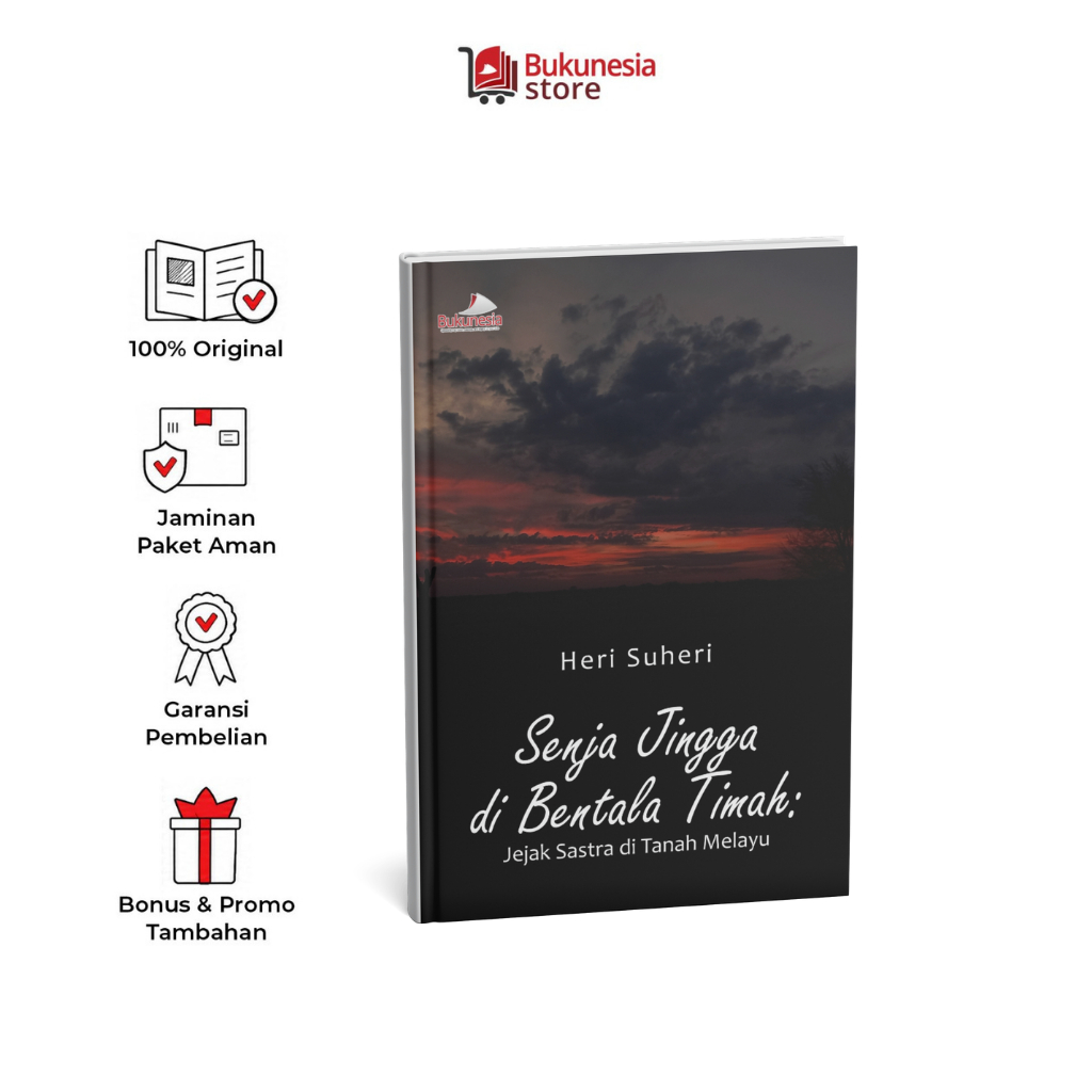 Bukunesia Senja Jingga di Bentala Timah: Jejak Sastra di Tanah Melayu Buku Sastra Kumpulan Cerpen da