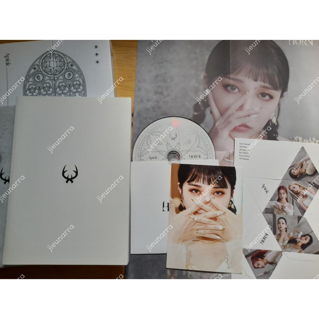 Apink Official Album - HORN White ver Jeong Eunji