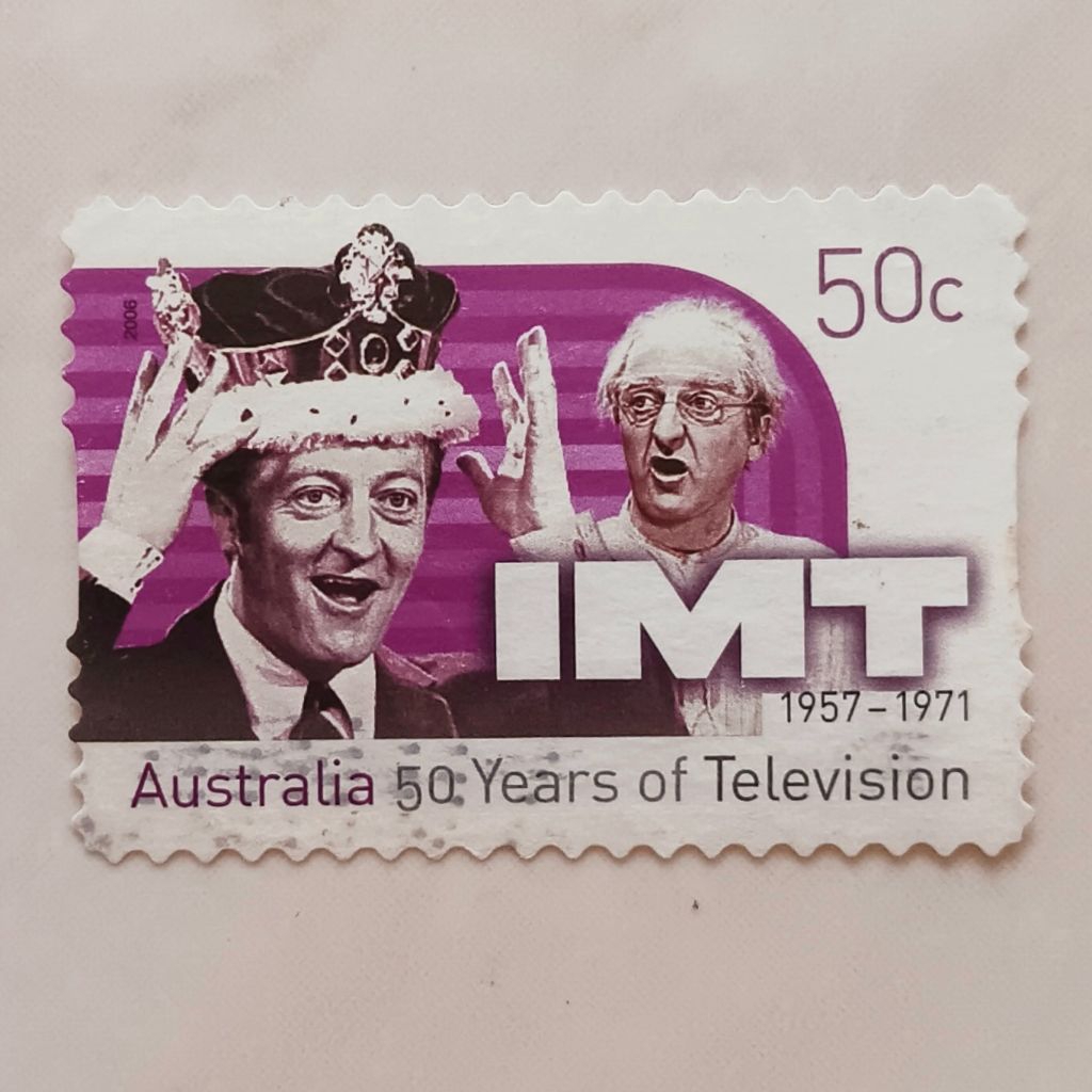 (AA) Perangko Australia 2006 50th Anniversary of Television in Australia - IMT (In Melbourne Tonight