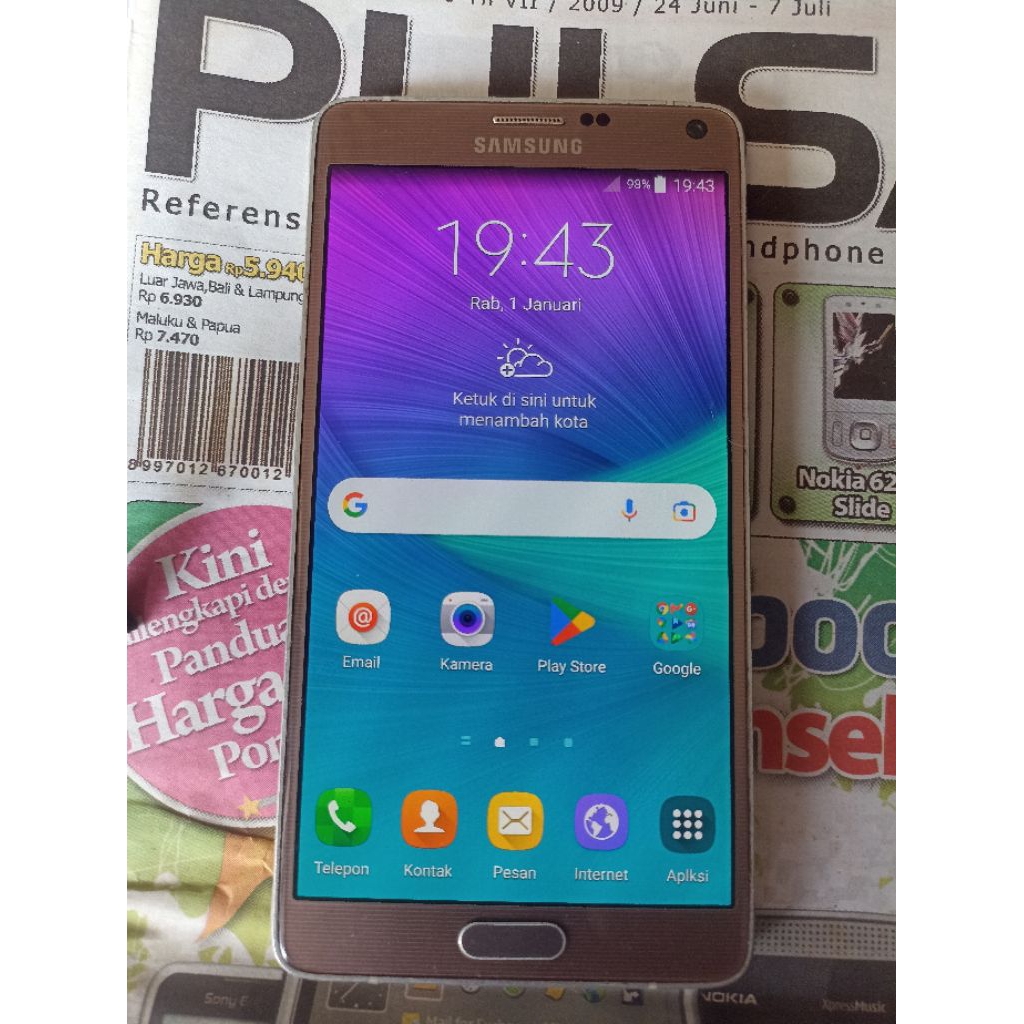 samsung note 4 minus