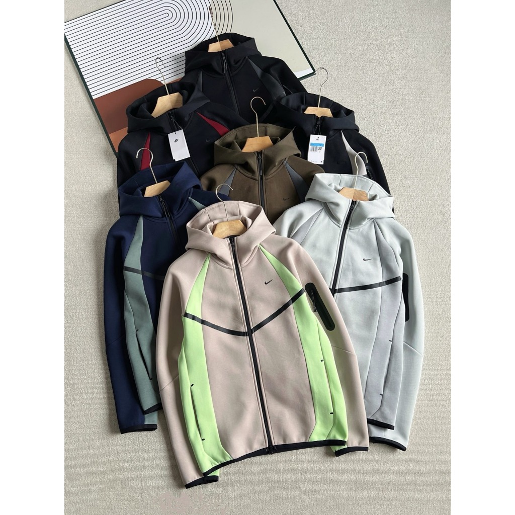 Nike Tech Fleece Color-Block - Set/Pants/Jacket (Season 2025/2026 - All Colors)