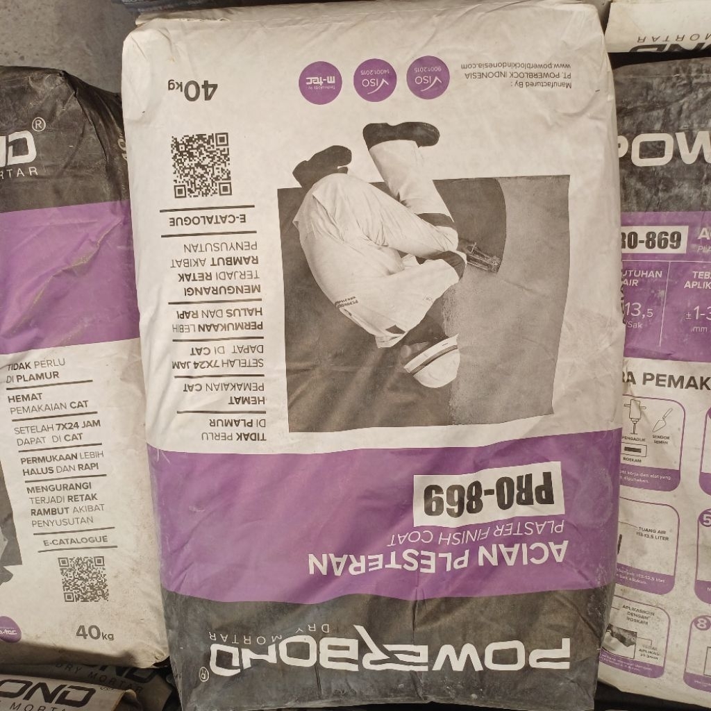 POWERBOND ACIAN PLESTERAN PRO-869 40KG