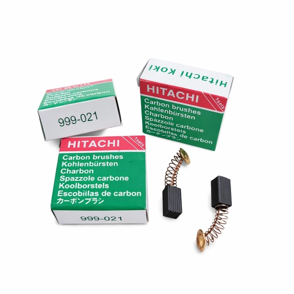 Carbon Brush Hitachi Original 021/  051 / 100 / 251 / 411 Arang Carbon Mesin Gerinda Bor