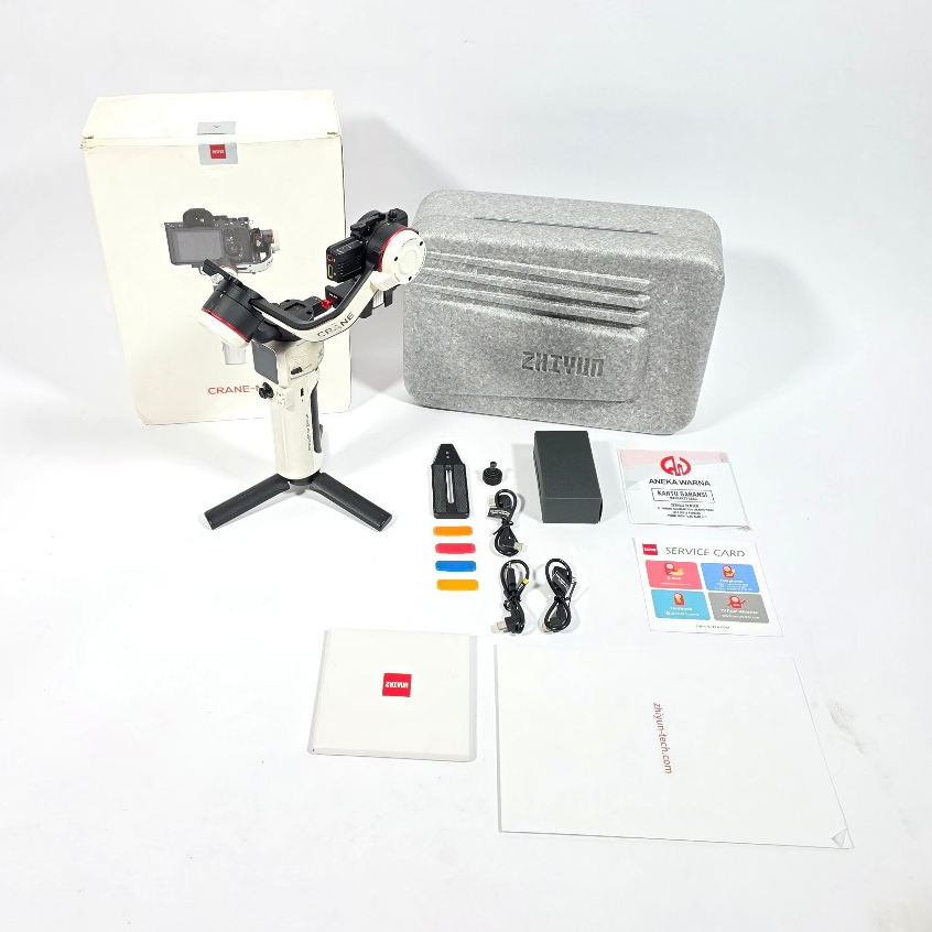 Zhiyun Crane M3 Gimbal Stabilizer Fullset SN052 | Gimbal Kamera Bekas Second Preloved