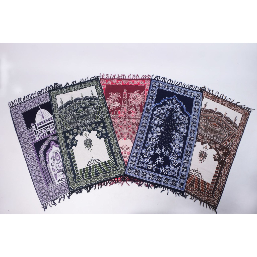 Grosir 10 - 20 pcs - Sajadah Batik Murah Grosir Souvenir Sajadah Murah