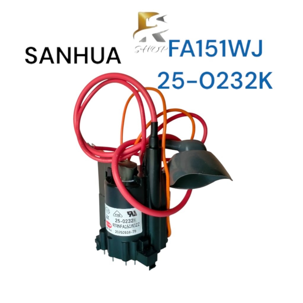 Flyback TV FA•151 WJZZ / BSC25-0232K FOR TV Tabung 21" Slim SHARP - JS