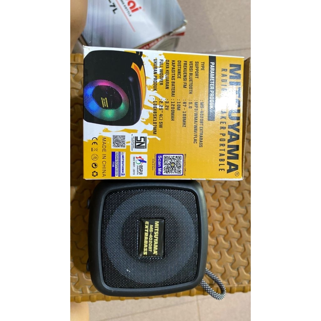 RADIO SPEAKER PORTABLE MITSUYAMA
