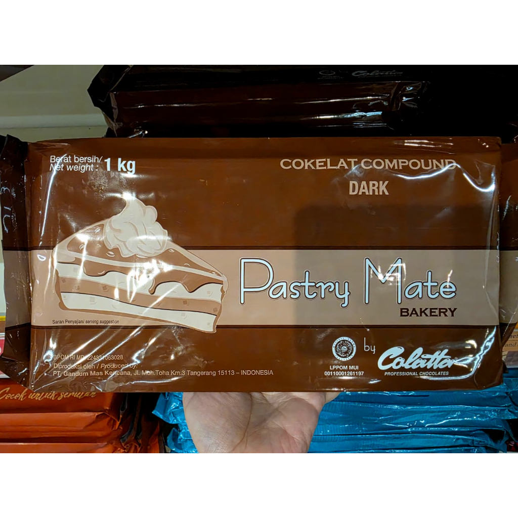 COLATTA PASTRY MATE COMPOUND 1KG DARK