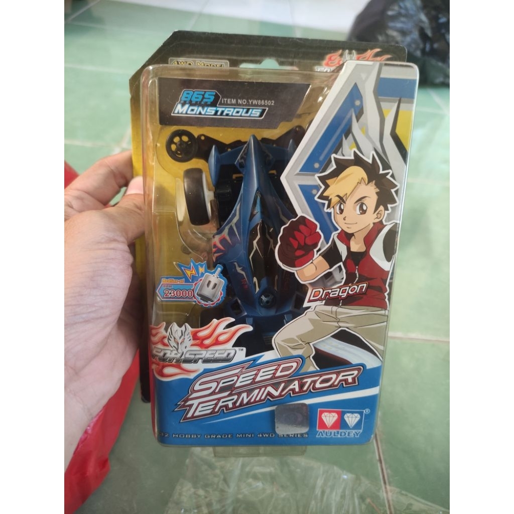 Auldey Monstrous Go For Speed 865 Series Segel Pabrik
