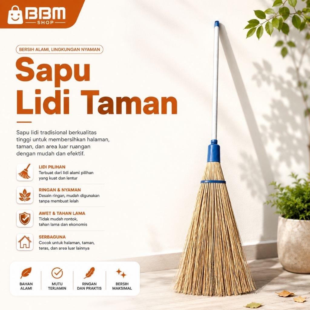 SAPU LIDI TAMAN / SAPU TAMAN