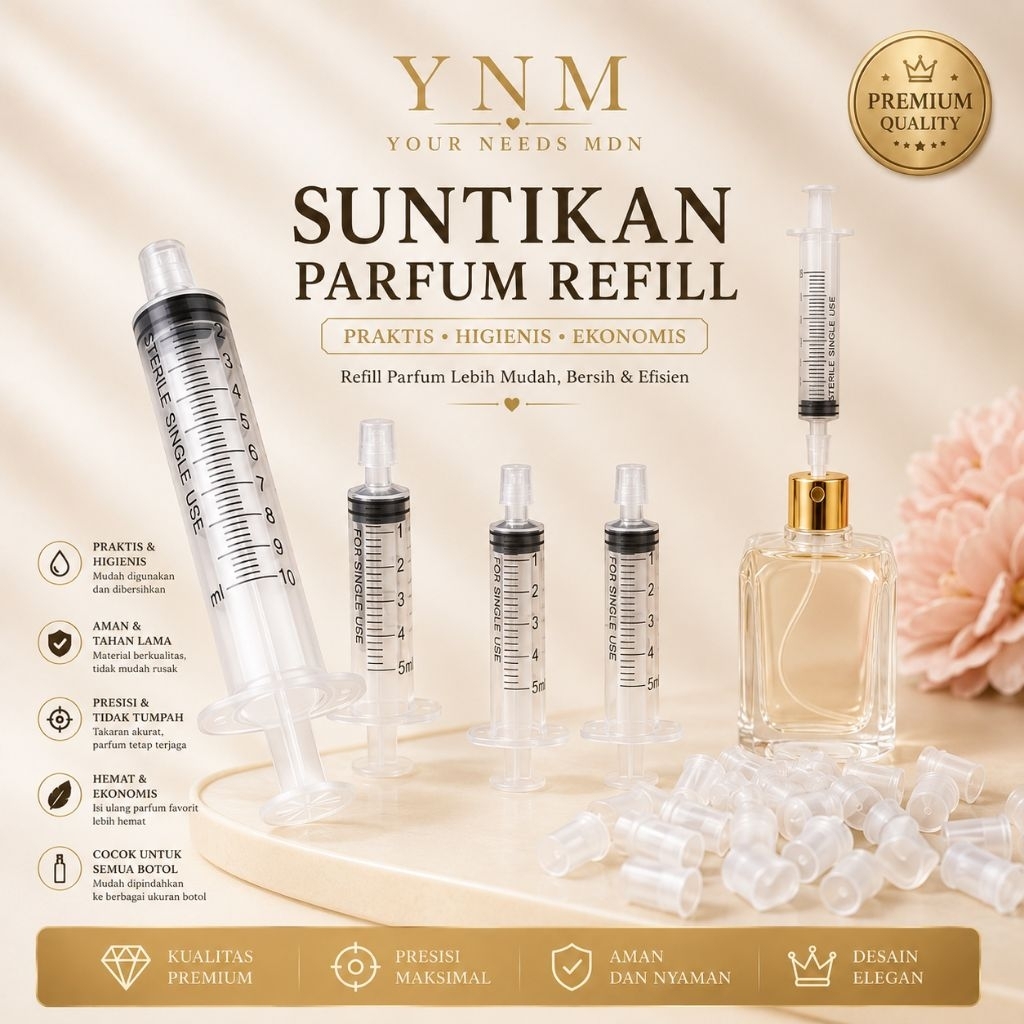 YNM SUNTIKAN PENGISI PARFUM REFILL