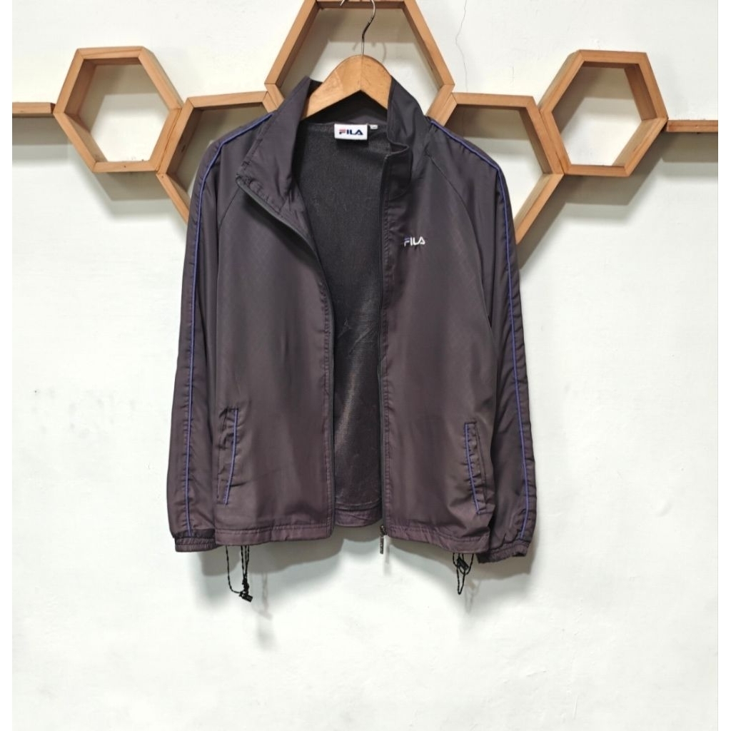 Jacket running fila cewe size M